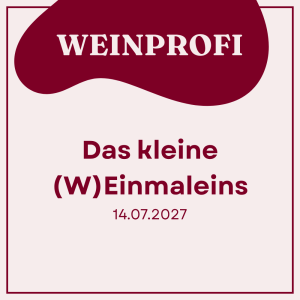 Das kleine (W)Einmaleins | 14.07.2027